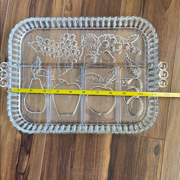 Vintage Indiana  5 Part  Fruit Server - Picture 3 of 4